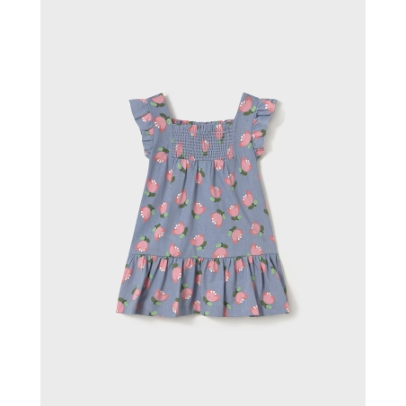 Vestido Punto Estampado De Mayoral