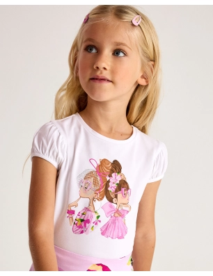 Camiseta M/C Muñecas De Mayoral