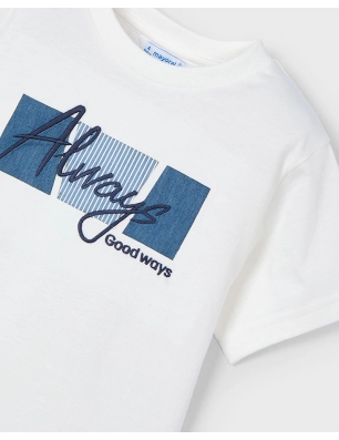 Camiseta M/C Apliques De Mayoral