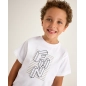 Camiseta M/C Embossed 'Fun' De Mayoral