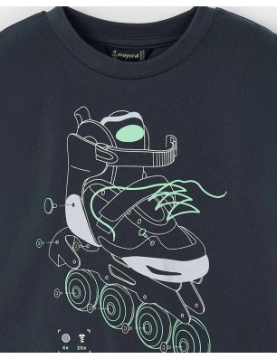 Camiseta M/C Glow In The Dark De Mayoral