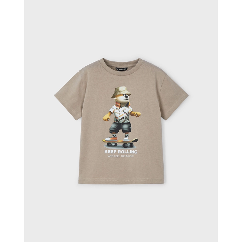 Camiseta M/C 'Keep Rolling' De Mayoral