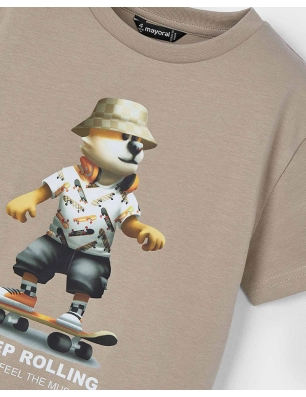 Camiseta M/C 'Keep Rolling' De Mayoral