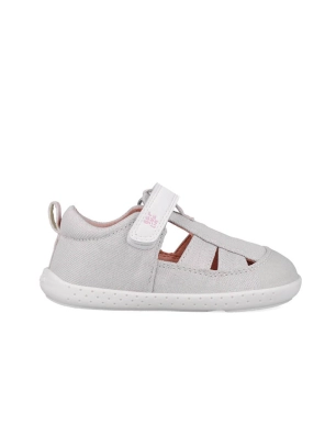 Sandalias Lona Metalizadas de Garvalin