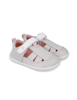 Sandalias Lona Metalizadas de Garvalin