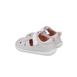 Sandalias Lona Metalizadas de Garvalin