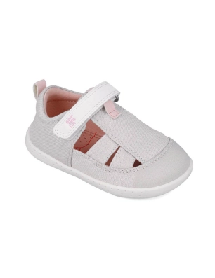 Sandalias Lona Metalizadas de Garvalin