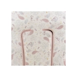 Colchoneta de Silla Moby Dick de Rosy Fuentes Rosa Empolvado