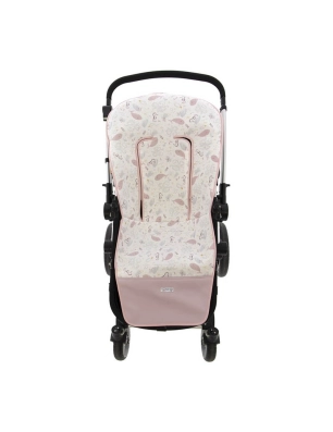 Colchoneta de Silla Moby Dick de Rosy Fuentes Rosa Empolvado