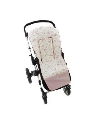 Colchoneta de Silla Moby Dick de Rosy Fuentes Rosa Empolvado