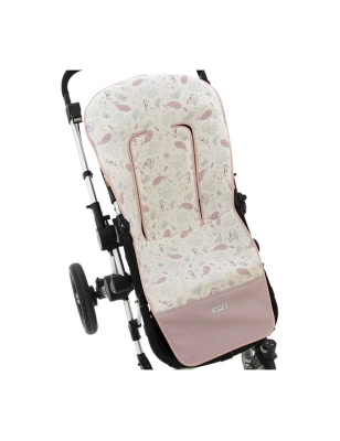 Colchoneta de Silla Moby Dick de Rosy Fuentes Rosa Empolvado