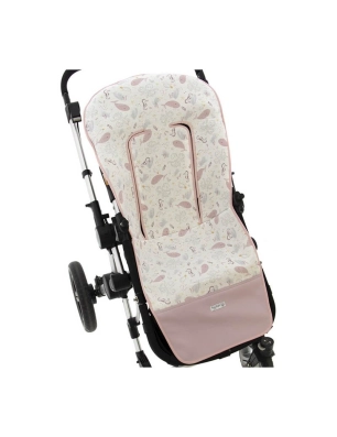 Colchoneta de Silla Moby Dick de Rosy Fuentes Rosa Empolvado