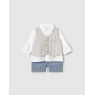 Conj. Pantalon Corto Chaleco De Mayoral