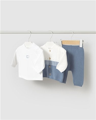 Conj. Pantalon 3 Piezas Tricot De Mayoral