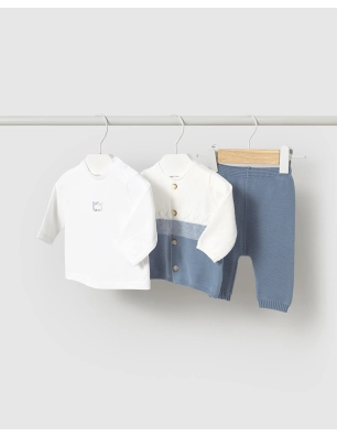 Conj. Pantalon 3 Piezas Tricot De Mayoral