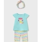 Conj. Leggings Capri Y Diadem De Mayoral