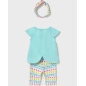 Conj. Leggings Capri Y Diadem De Mayoral