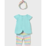 Conj. Leggings Capri Y Diadem De Mayoral