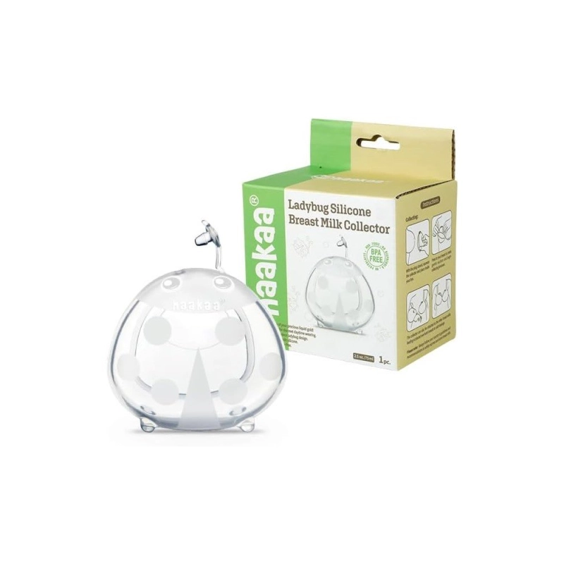 Recolector de Leche Ladybug 40ml de Haakaa Recolector de Leche Ladybug 40ml de Haakaa