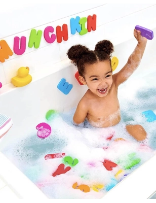 Letras y Números para Baño de Munchkin