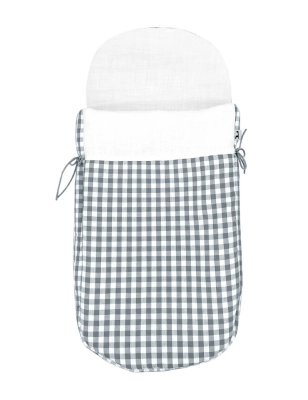 Saco Cuco Petra Interior Blanco de Giraffa Bianca e Blu
