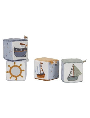 Cubos Apilables Blanditos Sailors Bay de Little Dutch