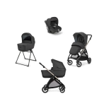 Cochecito 3 piezas Inglesina Electa con Darwin Upper Black