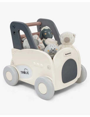 Andador 4 en 1 Trolie de Kikka Boo Blanco