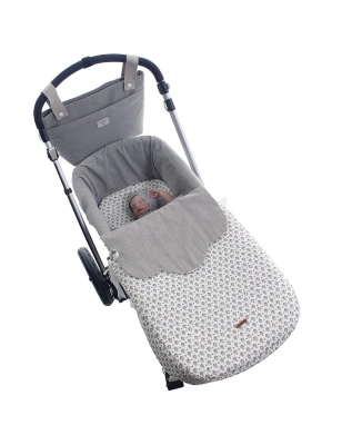 Saco para Capazo Reversible Flora de Uzturre