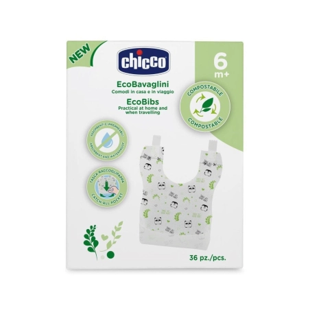 Pack de 36 Baberos desechables de Chicco