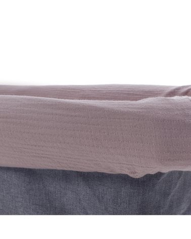 Cubre Capazo Paris de Uzturre Rosa Empolvado