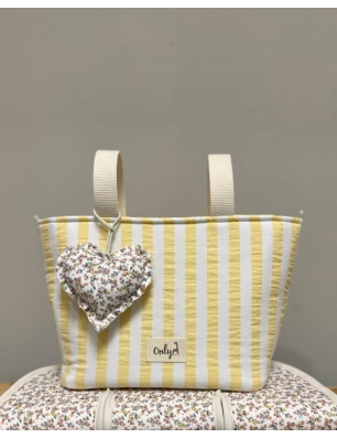 Bolso Minibag Two Summer 25 Giraffa Bianca e Blu
