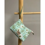 Neceser Summer 25 de Giraffa Bianca e Blu Flores Mint