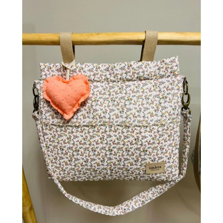 Bolso Walk Rosela de Giraffa Bianca e Blu