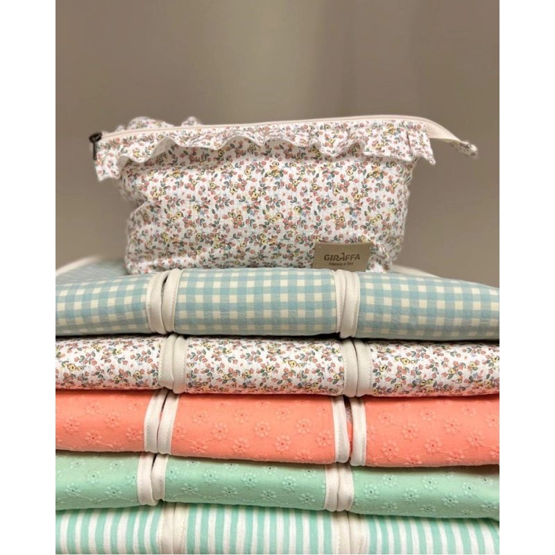 Neceser Rosela de Giraffa Bianca e Blu