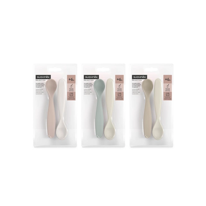 Pack 2 Cucharas infantiles de Suavinex