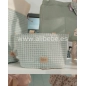 Bolsa Minibag Two Luigi de Giraffa Bianca e Blu