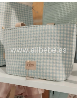 Bolsa Minibag Two Luigi de Giraffa Bianca e Blu