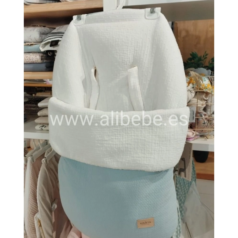 Saco Grupo 0 Muffi Interior Bambula de Giraffa Bianca e Blu