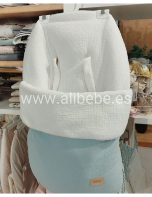 Saco Grupo 0 Muffi Interior Bambula de Giraffa Bianca e Blu