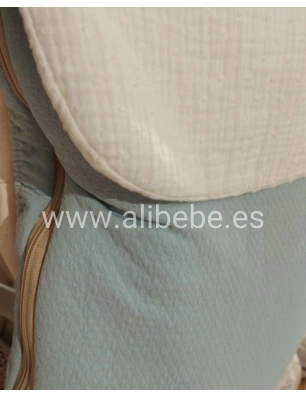 Saco Grupo 0 Muffi Interior Bambula de Giraffa Bianca e Blu