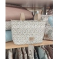 Bolso Minibag Two Rosela de Giraffa Bianca e Blu