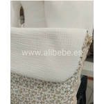 Saco Grupo 0 Rosela Interior Bambula de Giraffa Bianca e Blu
