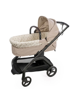 Cubre Capazo con Goma y Bajera Mimosa de Walking Mum Rosa