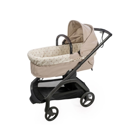 Cubre Capazo con Goma y Bajera Mimosa de Walking Mum Rosa