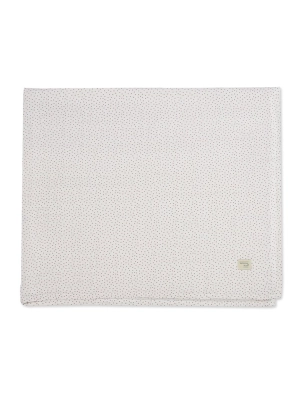 Sábana Bajera para Capazo con Muselina Mimosa de Walking Mum Rosa