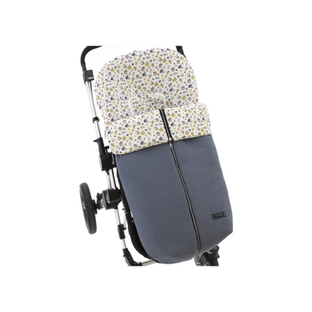 Saco Silla Estrecho Remy de Rosy Fuentes Azul Empolvado