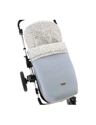 Saco Silla Estrecho Usoa Entretiempo de Rosy Fuentes Azul Empolvado