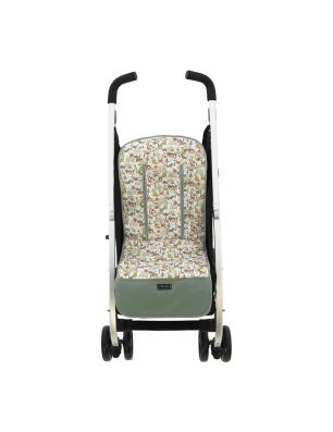 Colchoneta Recta Jaguar de Rosy Fuentes Verde