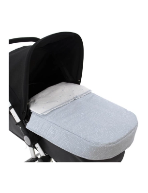 Saco Capazo 3 Usos Zoe de Rosy Fuentes Azul Empolvado